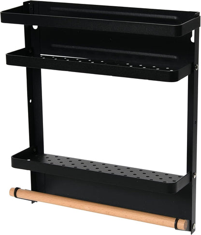 Metal Magnetic Spice Organizer, White