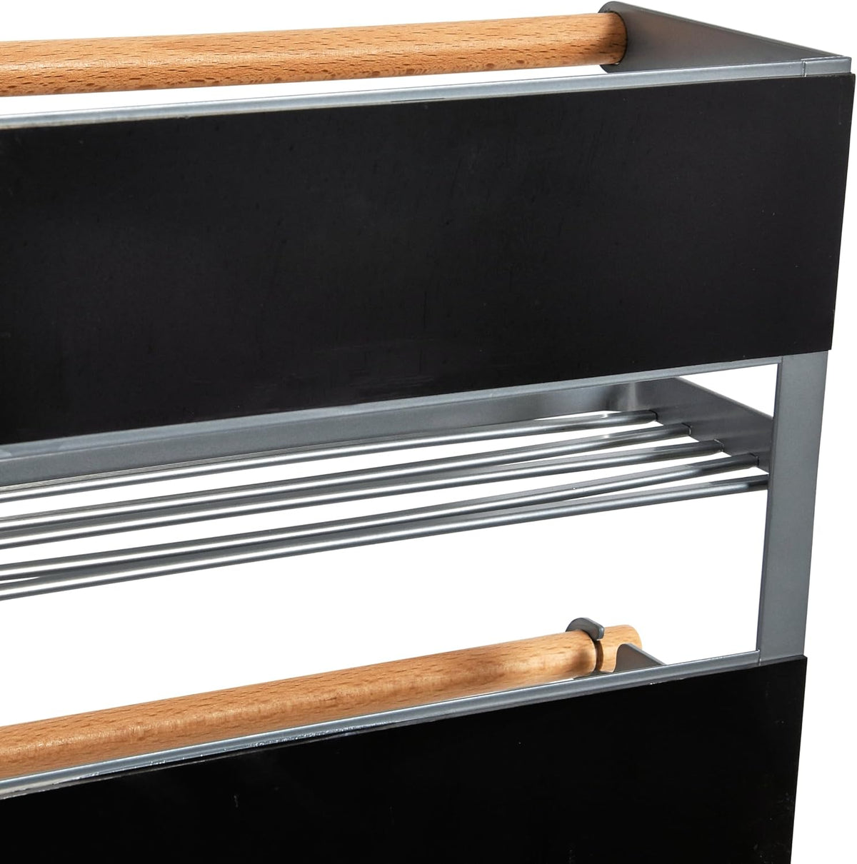 Metal Magnetic Spice Organizer, White