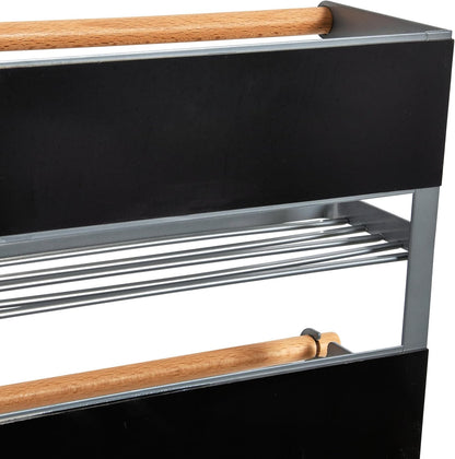 Metal Magnetic Spice Organizer, White