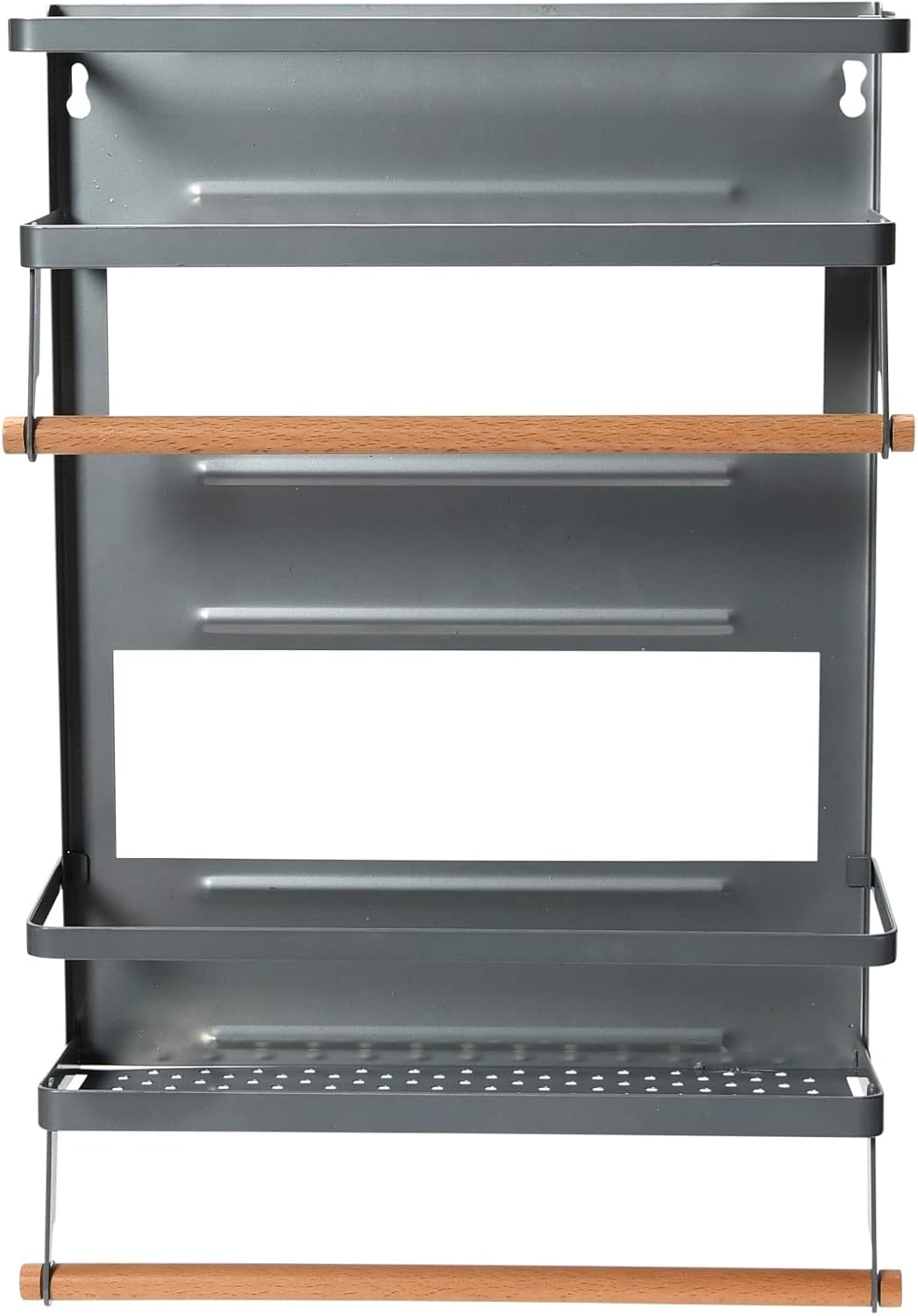 Metal Magnetic Spice Organizer, White
