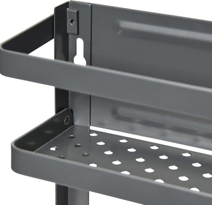 Metal Magnetic Spice Organizer, White
