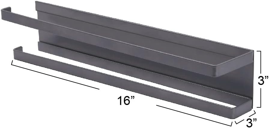 Metal Magnetic Spice Organizer, White