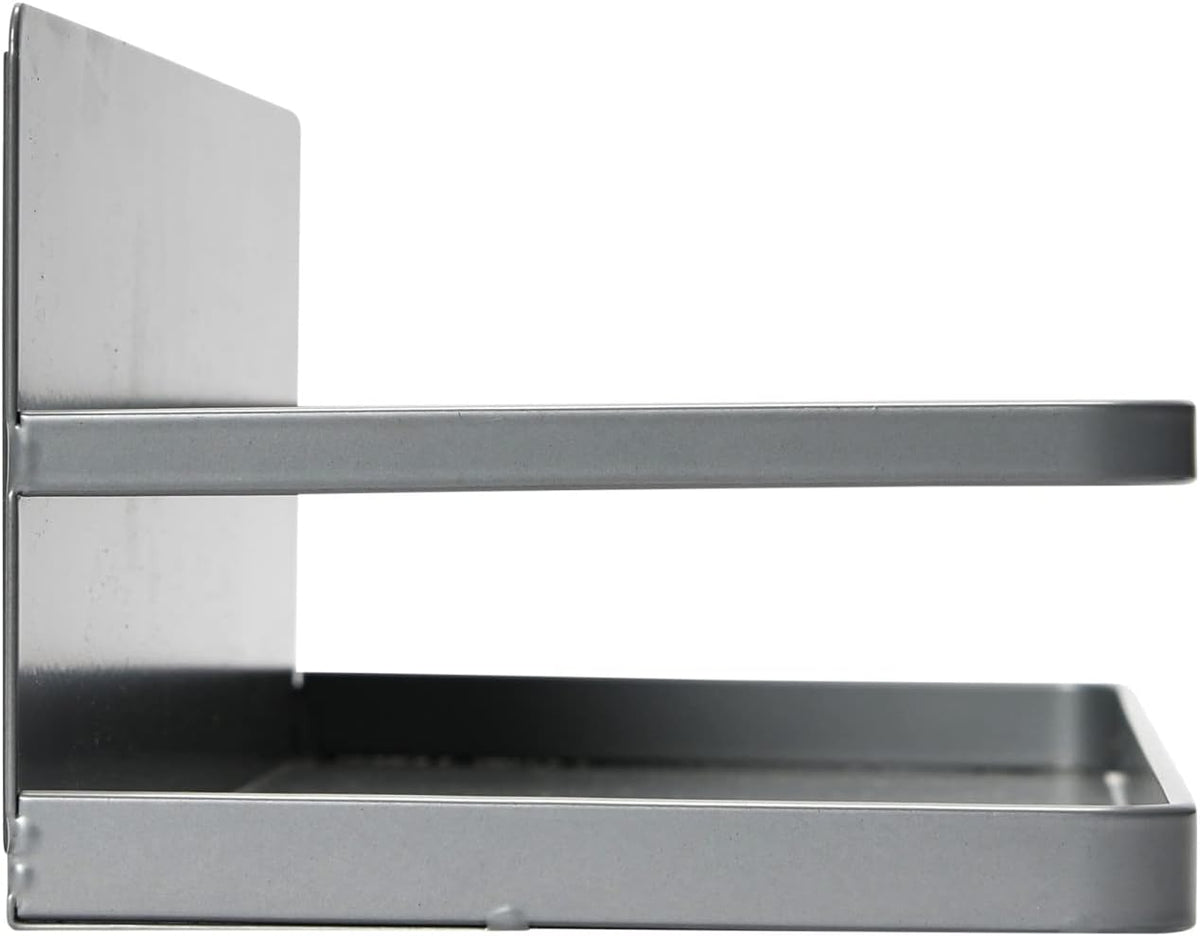 Metal Magnetic Spice Organizer, White