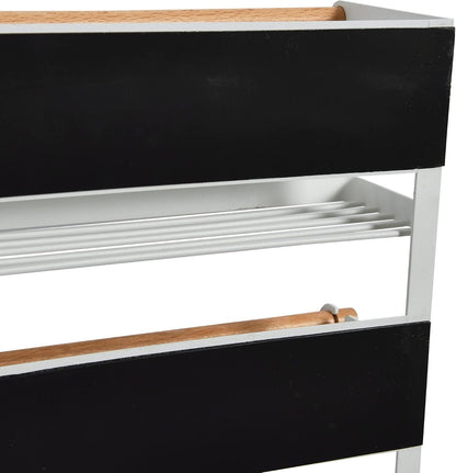 Metal Magnetic Spice Organizer, White