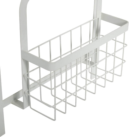 Metal Magnetic Spice Organizer, White
