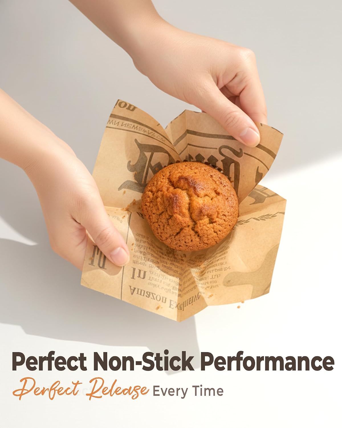 200pcs Natural Tulip Cupcake Liners for Baking Muffin Liners