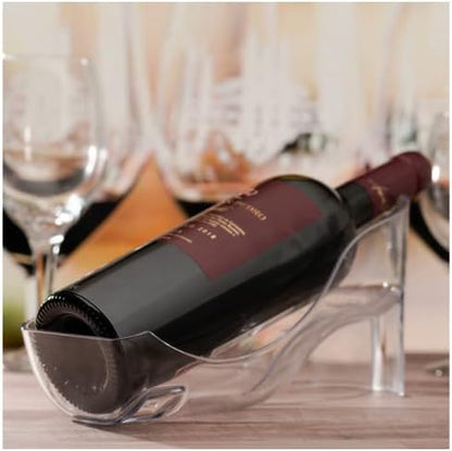 – Refrigerator Wine Bottle Holder. Elegant Wine Storage, Organizer for Opened Bottles in Fridge or Table-top. Wine Rack for Standard Size and Large 1.5L Wine Bottles (750 ML)