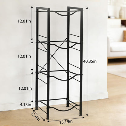 5 Gallon Water Jug Holder -5 Gallon Water Jug Stand with Storage Shelves for Kitchen, Living Room, Office (3 Tier)