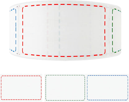 500 Removable Freezer Labels, 2 x 3 in, Waterproof Oil-Resistant Stickers | 500 waterproof freezer labels, 2 x 3 in, removable and oil-resistant for food storage, jars, containers, and organization