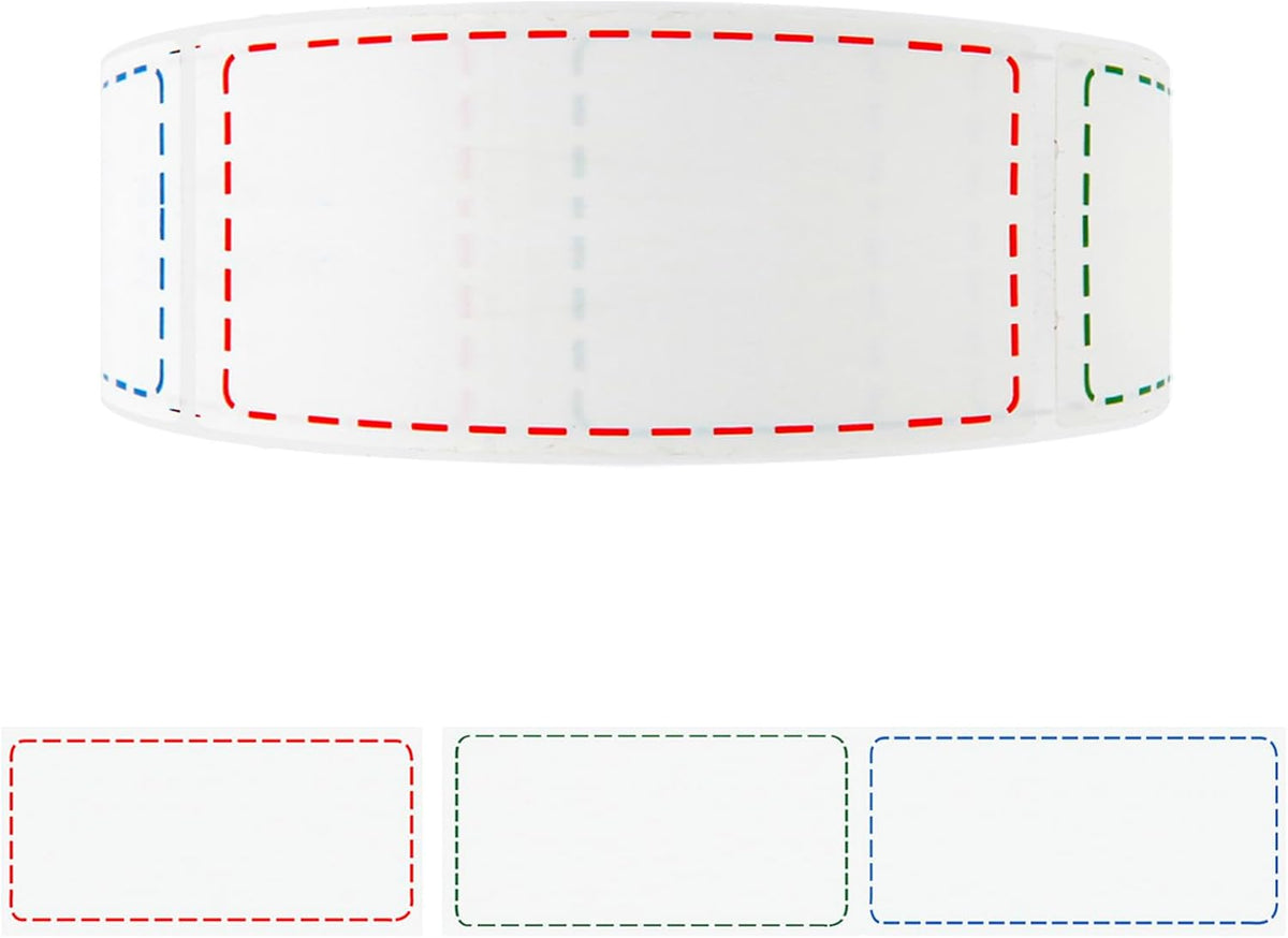 500 Removable Freezer Labels, 2 x 3 in, Waterproof Oil-Resistant Stickers | 500 waterproof freezer labels, 2 x 3 in, removable and oil-resistant for food storage, jars, containers, and organization