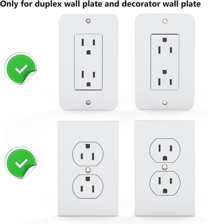 Outlet Shelf Wall Holder, Bathroom Shelf for Smart Home Decor