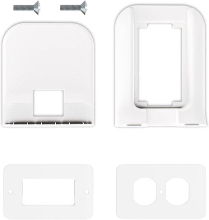 Outlet Shelf Wall Holder, Bathroom Shelf for Smart Home Decor