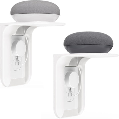 Outlet Shelf Wall Holder, Bathroom Shelf for Smart Home Decor