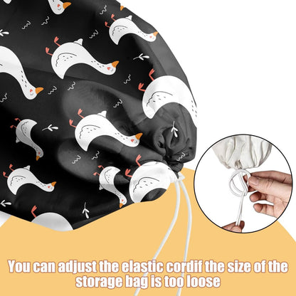 Chicken Plastic Bag Holder, Wall Mount Grocery Bag Holder | Plastic Storage bag, Pull Rope Free Adjustment, Plastic Bag Holders for Grocery Bags, Plastic Bag Dispenser for Home Kitchen