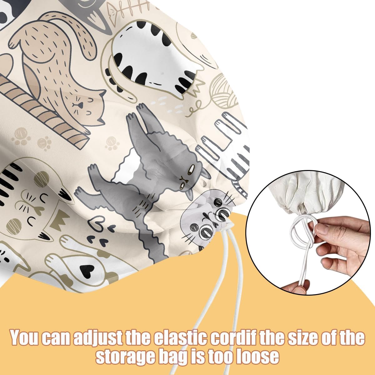 Chicken Plastic Bag Holder, Wall Mount Grocery Bag Holder | Plastic Storage bag, Pull Rope Free Adjustment, Plastic Bag Holders for Grocery Bags, Plastic Bag Dispenser for Home Kitchen