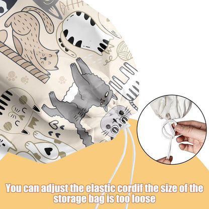 Chicken Plastic Bag Holder, Wall Mount Grocery Bag Holder | Plastic Storage bag, Pull Rope Free Adjustment, Plastic Bag Holders for Grocery Bags, Plastic Bag Dispenser for Home Kitchen