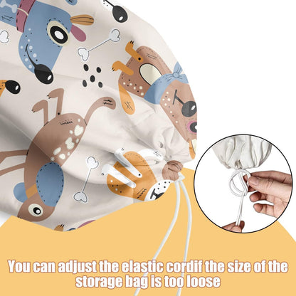 Chicken Plastic Bag Holder, Wall Mount Grocery Bag Holder | Plastic Storage bag, Pull Rope Free Adjustment, Plastic Bag Holders for Grocery Bags, Plastic Bag Dispenser for Home Kitchen