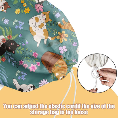 Chicken Plastic Bag Holder, Wall Mount Grocery Bag Holder | Plastic Storage bag, Pull Rope Free Adjustment, Plastic Bag Holders for Grocery Bags, Plastic Bag Dispenser for Home Kitchen