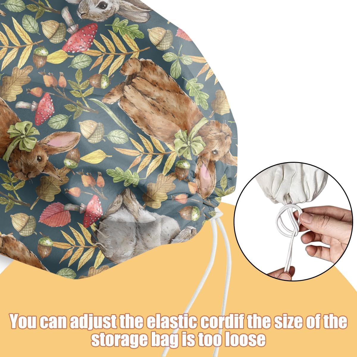 Chicken Plastic Bag Holder, Wall Mount Grocery Bag Holder | Plastic Storage bag, Pull Rope Free Adjustment, Plastic Bag Holders for Grocery Bags, Plastic Bag Dispenser for Home Kitchen