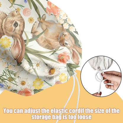 Chicken Plastic Bag Holder, Wall Mount Grocery Bag Holder | Plastic Storage bag, Pull Rope Free Adjustment, Plastic Bag Holders for Grocery Bags, Plastic Bag Dispenser for Home Kitchen