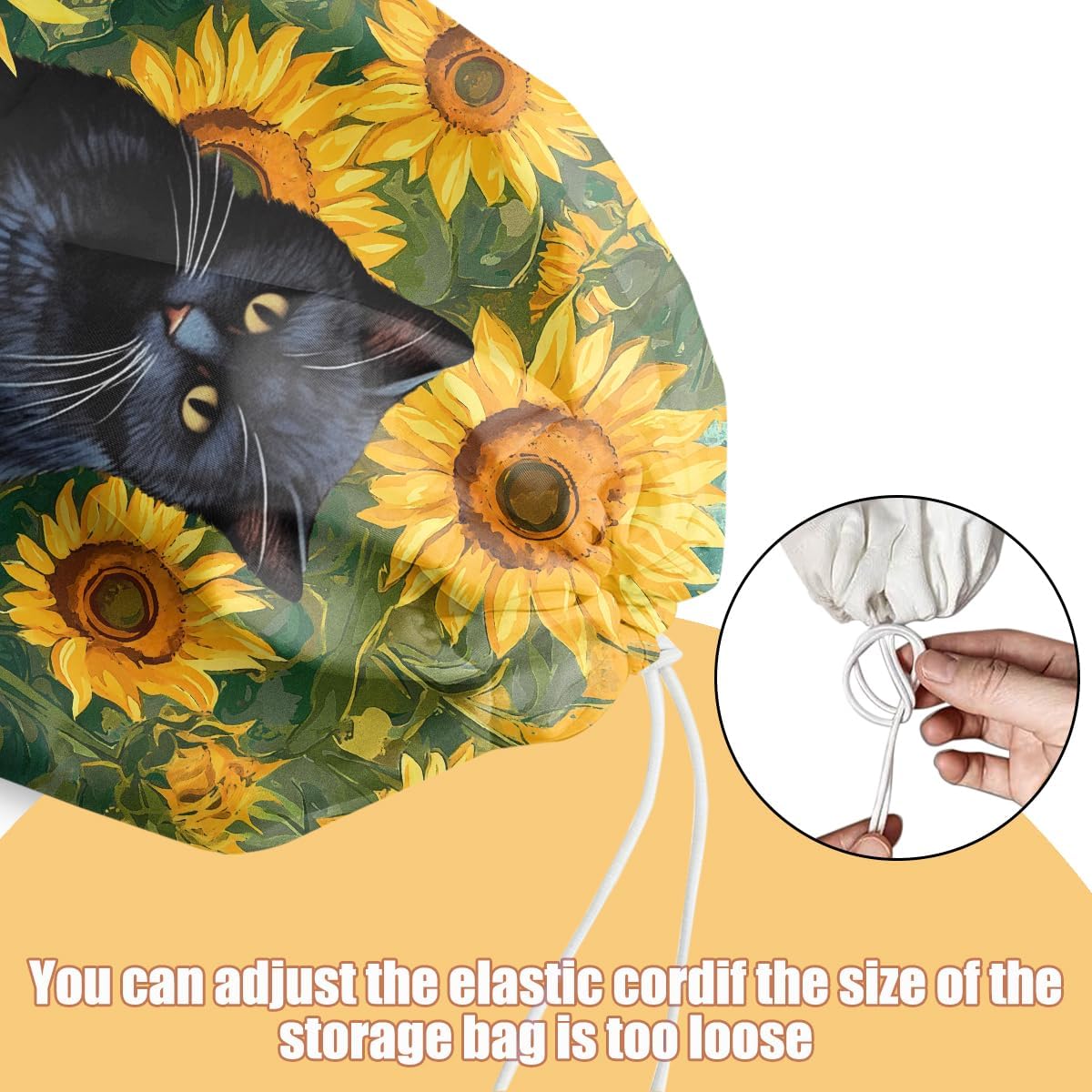 Chicken Plastic Bag Holder, Wall Mount Grocery Bag Holder | Plastic Storage bag, Pull Rope Free Adjustment, Plastic Bag Holders for Grocery Bags, Plastic Bag Dispenser for Home Kitchen