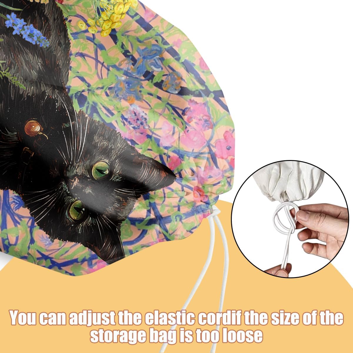 Chicken Plastic Bag Holder, Wall Mount Grocery Bag Holder | Plastic Storage bag, Pull Rope Free Adjustment, Plastic Bag Holders for Grocery Bags, Plastic Bag Dispenser for Home Kitchen