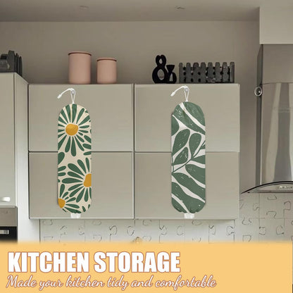Chicken Plastic Bag Holder, Wall Mount Grocery Bag Holder | Plastic Storage bag, Pull Rope Free Adjustment, Plastic Bag Holders for Grocery Bags, Plastic Bag Dispenser for Home Kitchen