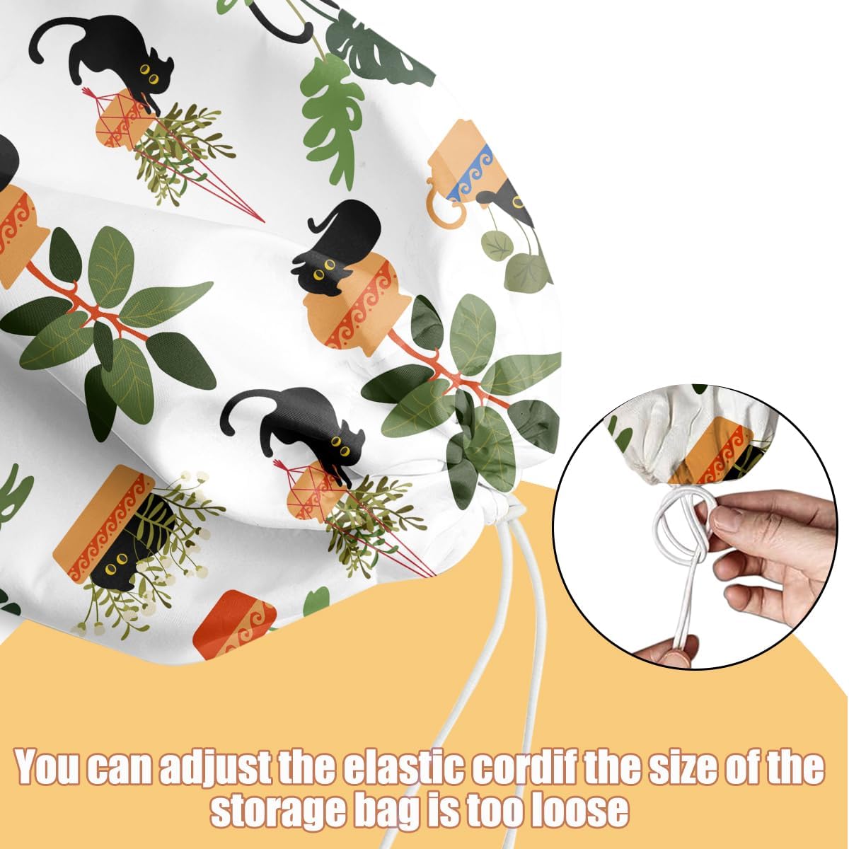 Chicken Plastic Bag Holder, Wall Mount Grocery Bag Holder | Plastic Storage bag, Pull Rope Free Adjustment, Plastic Bag Holders for Grocery Bags, Plastic Bag Dispenser for Home Kitchen