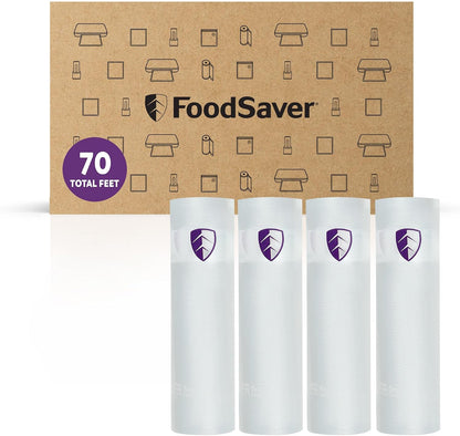 Custom Length Vacuum Sealer Bags Multipack, 5 Count Rolls for Airtight Food Storage and Sous Vide - Compatible with , 8 (2 Pack) and 11 (3 Pack)