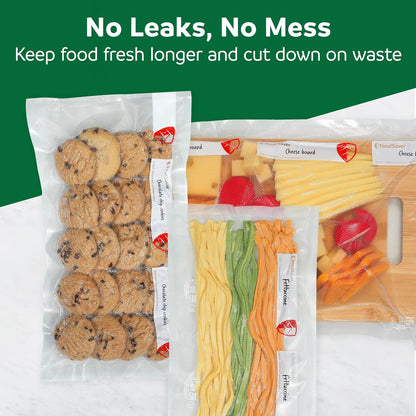 Custom Length Vacuum Sealer Bags Multipack, 5 Count Rolls for Airtight Food Storage and Sous Vide - Compatible with , 8 (2 Pack) and 11 (3 Pack)