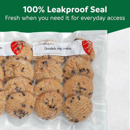 Custom Length Vacuum Sealer Bags Multipack, 5 Count Rolls for Airtight Food Storage and Sous Vide - Compatible with , 8 (2 Pack) and 11 (3 Pack)
