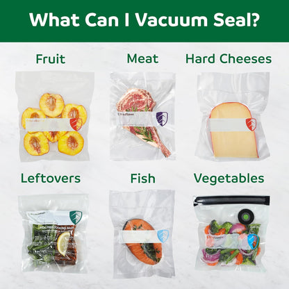 Custom Length Vacuum Sealer Bags Multipack, 5 Count Rolls for Airtight Food Storage and Sous Vide - Compatible with , 8 (2 Pack) and 11 (3 Pack)