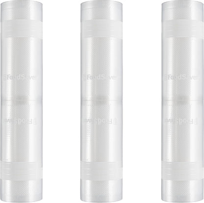 Custom Length Vacuum Sealer Bags Multipack, 5 Count Rolls for Airtight Food Storage and Sous Vide - Compatible with , 8 (2 Pack) and 11 (3 Pack)