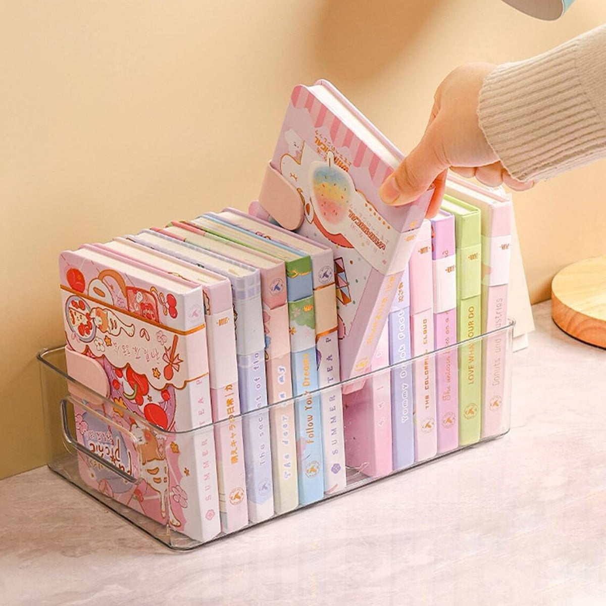 Clear Plastic Storage Bins, Pantry Organizers and Storage, Kitchen Organization and Storage Containers Bins for Organizing, Fridge, Freezer, Bathroom, Pantries, Medicine Cabinet Organizer Bin