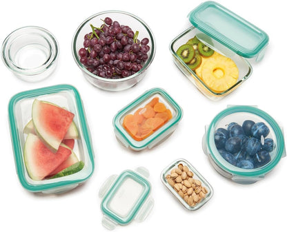 Good Grips 1 Cup Smart Seal Airtight Glass Round Food Storage Container
