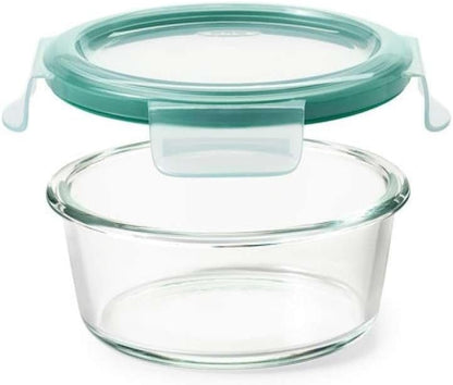 Good Grips 1 Cup Smart Seal Airtight Glass Round Food Storage Container
