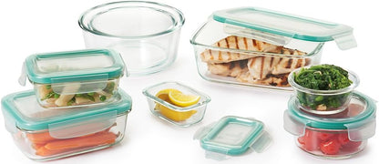 Good Grips 1 Cup Smart Seal Airtight Glass Round Food Storage Container