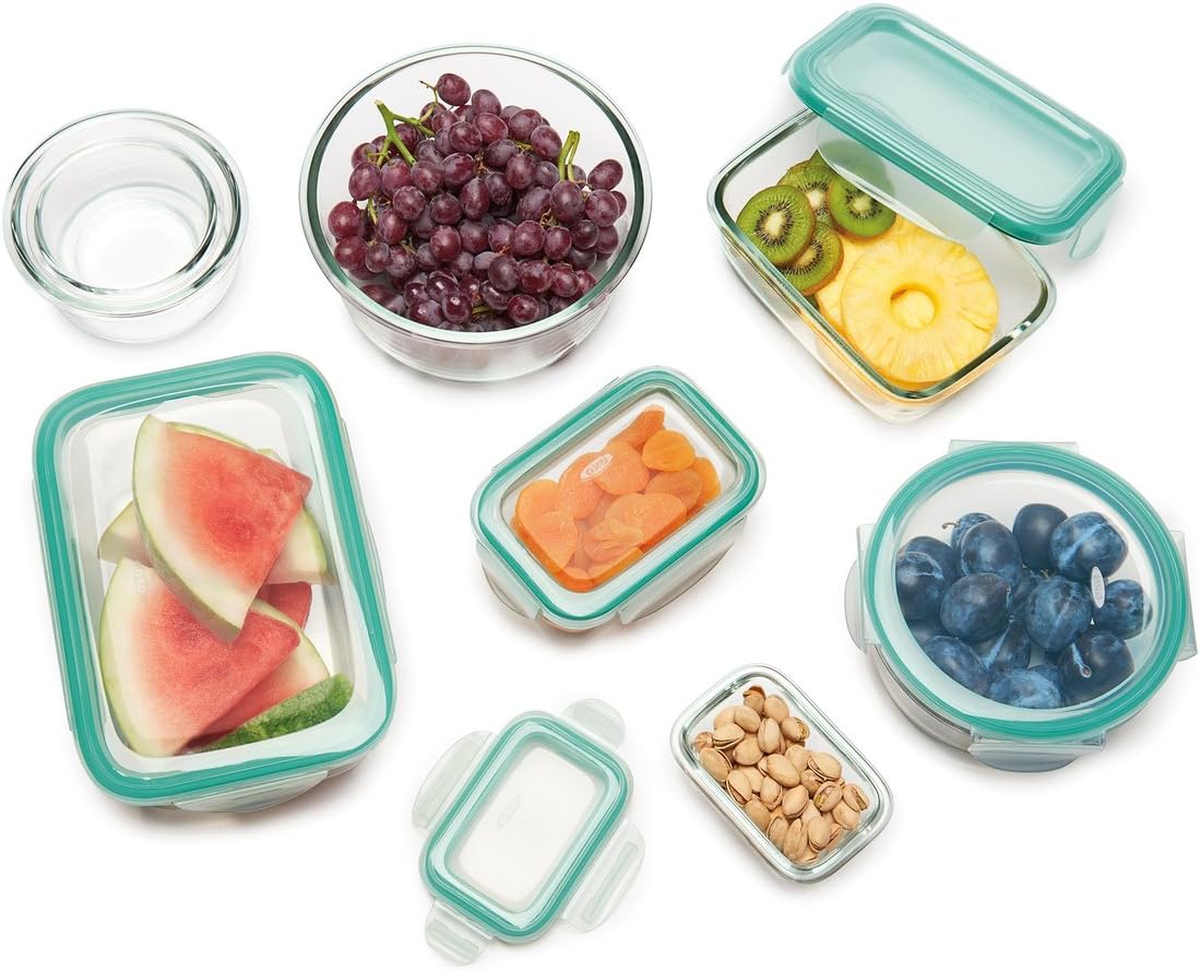 Good Grips 1 Cup Smart Seal Airtight Glass Round Food Storage Container