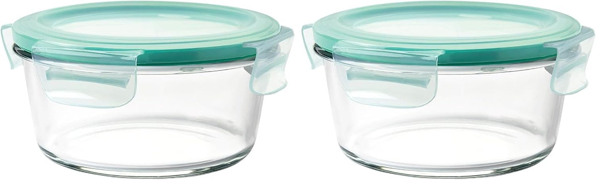 Good Grips 1 Cup Smart Seal Airtight Glass Round Food Storage Container