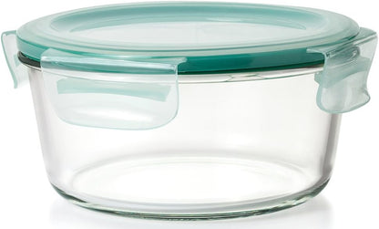 Good Grips 1 Cup Smart Seal Airtight Glass Round Food Storage Container
