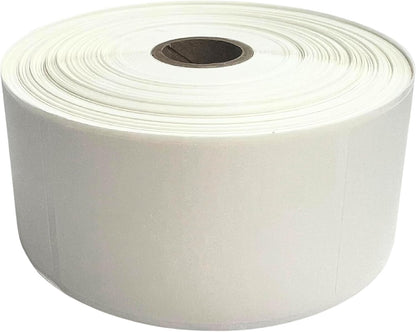 2x3 Dissolvable Food Labels, 1000 Food Container Stickers, Blue
