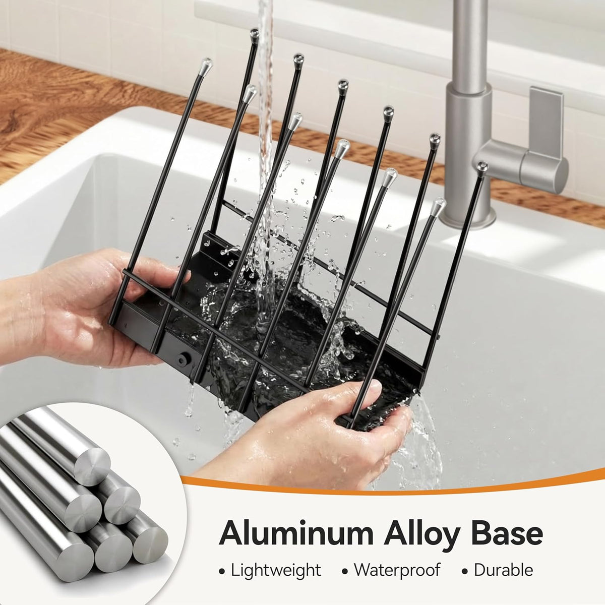 Reusable Bags Drying Rack, Plastic Bags Dryer for Ziplock Lerine Silicone Gallon, Snack, Sandwich Storage Bags, Black