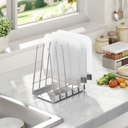 Reusable Bags Drying Rack, Plastic Bags Dryer for Ziplock Lerine Silicone Gallon, Snack, Sandwich Storage Bags, Black