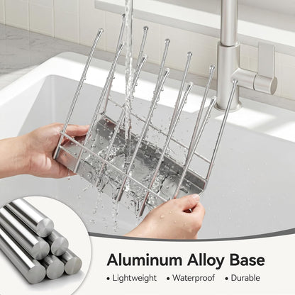 Reusable Bags Drying Rack, Plastic Bags Dryer for Ziplock Lerine Silicone Gallon, Snack, Sandwich Storage Bags, Black