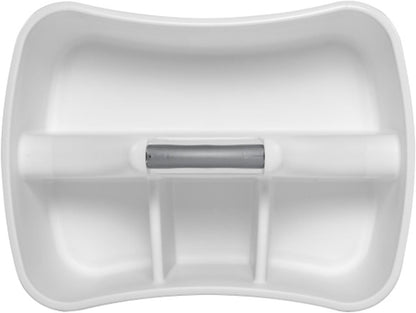 Divided Ultra Caddy, Portable Plastic Storage Organizer for Bathroom - Large Organization Holder and Container for Sink, Laundry, and Kitchen Cleaning Supplies