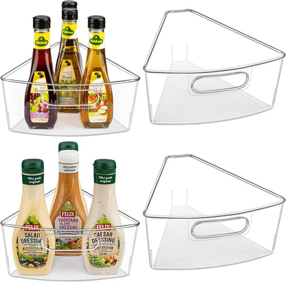 Lazy Susan Cabinet Organizer Bins for 26"/ 28"/ 32" Diameter