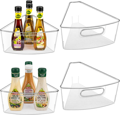 Lazy Susan Cabinet Organizer Bins for 26"/ 28"/ 32" Diameter