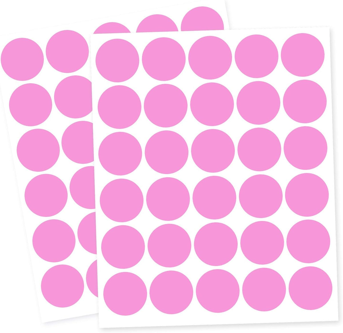 1 Inch Clear Transparent Round Waterproof Sticker,Envelope Tab Sealer and Retail Package Round Clear Seal Labels Self Adhesive Stickers,1050 Labels Per Bag