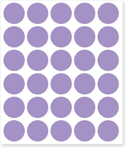 1 Inch Clear Transparent Round Waterproof Sticker,Envelope Tab Sealer and Retail Package Round Clear Seal Labels Self Adhesive Stickers,1050 Labels Per Bag