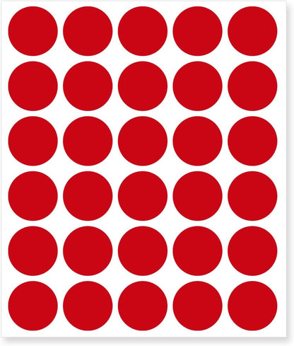 1 Inch Clear Transparent Round Waterproof Sticker,Envelope Tab Sealer and Retail Package Round Clear Seal Labels Self Adhesive Stickers,1050 Labels Per Bag